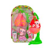 CUTIE CLIMBERS S1 Family Pack Sweeties Polly bloemenhuis met 1 klimdier en puppy, speelgoed voor kinderen vanaf 3 jaar