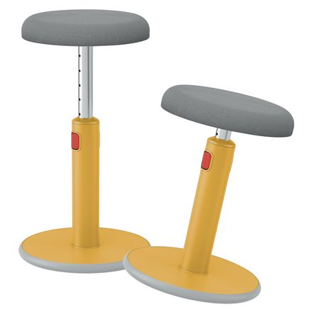 Leitz Ergo Cosy Actieve Zit/Sta Kruk - Warm Geel
