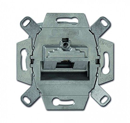 Busch-Jaeger 0218/11-101 UAE-aansluitdoos, RJ 45, Cat. 6A iso, afgeschermd
