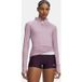 Under Armour Velociti Half Zip Hardloopshirt Dames - mauve, Maat S