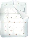 Marjolein Bastin Gathering Dekbedovertrek - Extra breed - 260x200/220 cm - Naturel