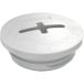 Wiska 10062495 EVS 40 Bouchon obturateur M40 M40 Plastique Gris-blanc (RAL 7035) 50 pièce(s)