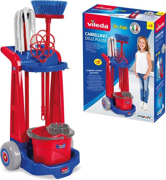 Vileda Kinder Schoonmaak Trolley - VLE02 - 3+ jaar