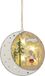HGD Vensterafbeelding, hout, wit, 18 cm