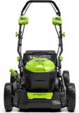 Greenworks Accugrasmaaier 40 volt incl accu en lader GD40LM46SPK4
