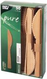 PAPSTAR bamboe-mes 'pure', lengte: 170 mm, 50 stuks