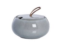 Lene Bjerre Amera Sucrier à couvercle Ø 13 cm Gris