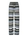 STREET ONE Broek beige / lichtblauw / spar / lichtgroen