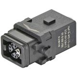 HARTING Connecteur Han 1A-M12-f X-coded 09100083106