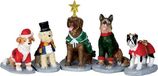 Lemax - Costumed Canines - Set Of 5