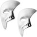 Masque de carnaval sans marque phantom of the opera - 2x - blanc