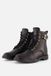 Giga Veterboots zwart Leer - Maat 33 - Kinderschoenen
