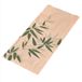 Garcia de Pou Broodzakje met bladmotief 'feel green' 12+5x22 cm | Inhoud: 500 stuks