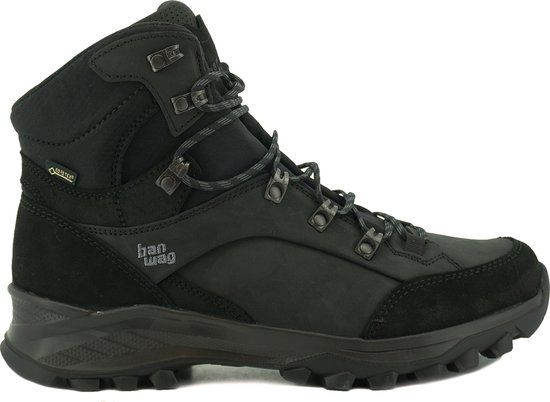 Hanwag Banks GTX - Wandelschoenen Heren - Black / Asphalt - Maat 44.5