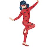 Rubies LadyBug lieveheersbeestjeskostuum met pruik, 9-10 jaar, meerkleurig, 640485-XL