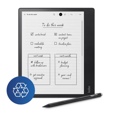 Rakuten Kobo Kobo Elipsa 2E - 10.3" E-reader - 32GB - Black
