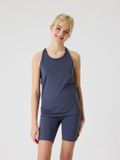 Björn Borg Racerback Sport Tanktop Meisjes - Donkergrijs - Maat 146/152