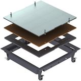 OBO Bettermann Trekdozeninzetstuk voor universele montage polyamide ijzergrijs RAL 7011, 7406672
