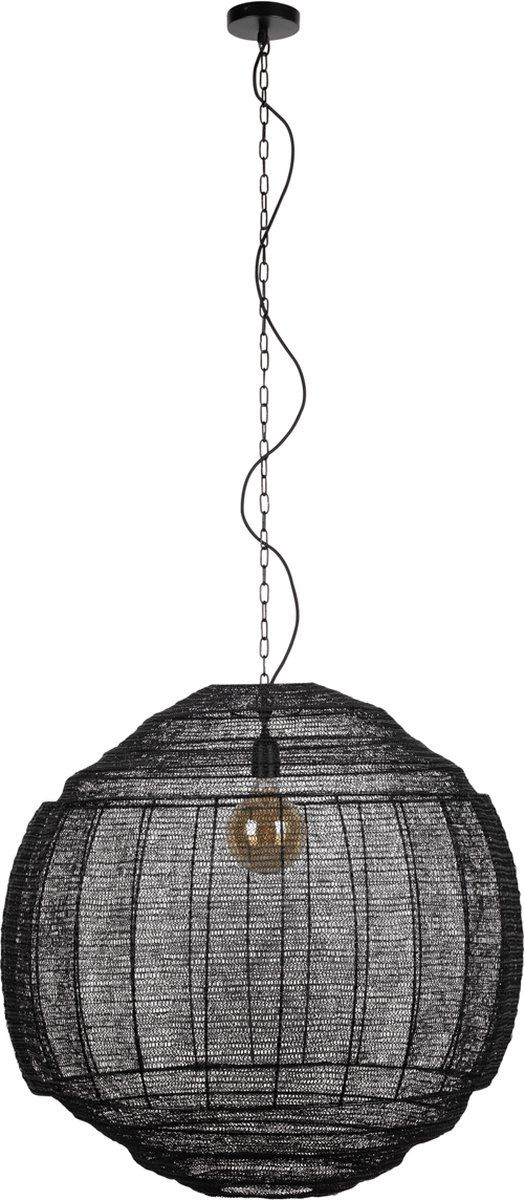 Dutchbone Meezan Hanglamp - Zwart - XL
