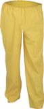 Asatex PU regenbroek stretch geel maat XXXL