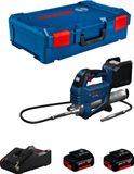 BOSCH Graisseuse GFP 18V-10 (2 x 5,0 Ah batteries + GAL18V-40 chargeur + L-Boxx XL mallette)