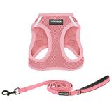 Voyager Step-in Air All Weather Mesh harnas en reflecterende hond 1,5 m riem combo met neopreen handvat, voor kleine, middelgrote en grote rassen puppy's van Best Pet Supplies - Hondenriem harnas