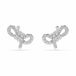 Swarovski Lifelong Oorknopjes, Pavé, Strik, Wit, Rodium toplaag