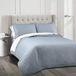 Lush Decor Quilt Diamant Patroon Effen 3 Stuk Oversized Beddengoed Deken Sprei Set, Katoen Polyester, Blauw, Full/Queen