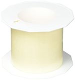 PRÄSENT Organza lint, Polyester, Crème, 72mm-25m