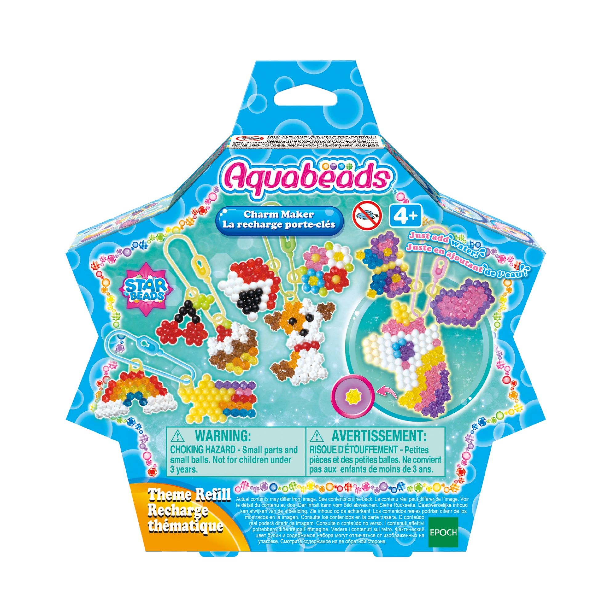 Aquabeads Thema Navulling Sleutelhanger - 31770 - 600 parels