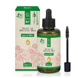 Helan, Biologische ricinusolie, zuiver, koudgeperst, voor wimpers en wenkbrauwen, nagels, nagelriem, 100 ml