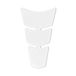 4R Quattroerre.it 18047 Tankpad Tankpad 3D Sticker Motorfiets Mini Slim, Super Transparant, 14 x 8,5