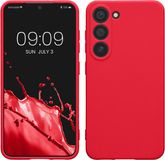 kwmobile telefoonhoesje geschikt voor Samsung Galaxy S23 - Hoesje voor smartphone - In neon roze