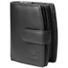 MATADOR Portemonnee en cuir véritable pour femmes, protection RFID, nombreux compartiments pour cartes, 3622