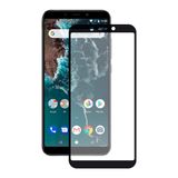 Ksix Screenprotector Gehard Glas voor Xiaomi Mi A2 Zwart Transparant