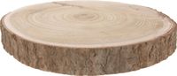 Disque en bois, aspect naturel - 23-28 cm - Disque décoratif en bois - Modèle : moyen