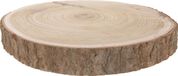 Disque en bois, aspect naturel - 23-28 cm - Disque décoratif en bois - Modèle : moyen