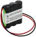AccuCell Noodverlichting batterij NiMH 3.6V 1800mAh F1x3 Mignon AA met 200mm kabel