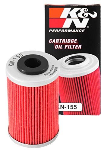K&N Powersports Oliefilter - Filterpatroon 41x69mm compatibel met KTM, Husqvarna, Husaberg, Polaris, Beta (KN-155)