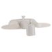 Valterra Standaard PF223261 Kraan 4" Bad W/Douche D-Spud Wit 2-Hendel Handvat