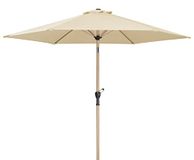Schneider-Schirme Cordoba 270 cm Ø, natuur, naturel, 270 cm, Modern