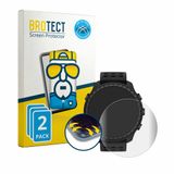 BROTECT - Screenprotector voor Suunto Core 2 - Folie Beschermfolie transparant volledig dekking - 2 Stuks