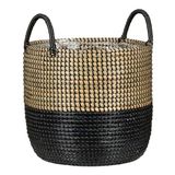 Scheurich Seegras 39 Plantenmand Nature Black 39 cm