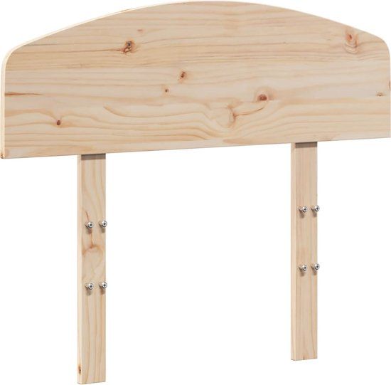 vidaXL Hoofdbord 90 cm massief grenenhout