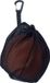 SAVAVA Sac de basket en filet - Sac pour ballon unique - Sac de rangement pour ballon - Filet de basket - Sac de sport - Sac de transport en filet avec poche zippée - pour transporter basket-ball, volley-ball, football, ballon de football - 16L - Noir - Tissu en filet