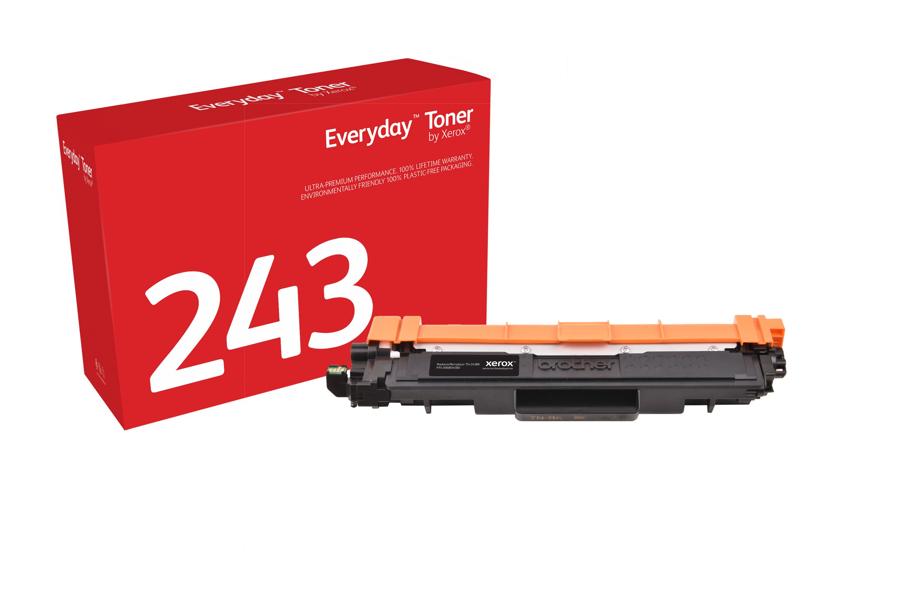 Xerox Everyday 006R04580 Zwart Toner - Vervangt Brother TN-243BK - Hoog rendement