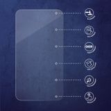 Savvies 3 Stuks Screenprotector - Emporia emporiaFN313 - Beschermfolie Glas Transparant