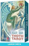 Crowley Thoth Tarot Deck Large: 78-Card Thoth Tarot Deck (Large Edition) by Aleister Crowley, with Egyptian Symbolism, Qabalistic & Astrological Insights, ... Painted by Lady Frieda Harris, Plus Booklet