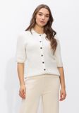 MSCH Copenhagen Mschjinie Hope 2/4 Cardigan Truien & vesten Dames - Sweater - Hoodie - Vest- Gebroken wit - Maat S/M
