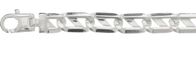 The Jewelry Collection For Men Armband Anker Plat 7 mm - Zilver